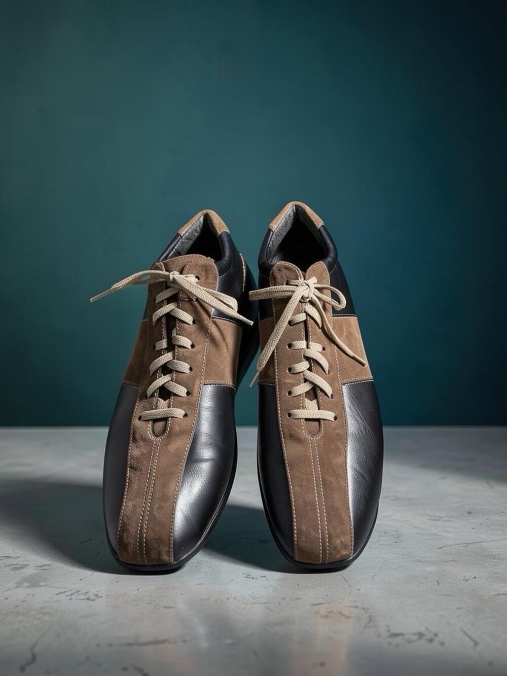 Vintage Cole Haan Collab Leather Suede Sneakers Men's 11.5 Brown